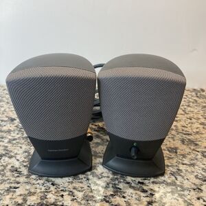 Harman/Kardon Satellite Speakers HK-395 2-Piece System W/ 9 Pin Plug